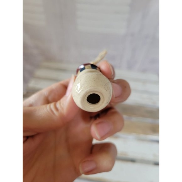 Mini stocking candy cane reindeer rocking horse snowman ornament set Xmas holida - Picture 9 of 10